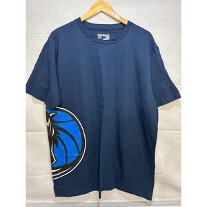 Dallas Mavericks Adidas Men's NBA Blue CrewNeck Short Sleeve XL High Quality New